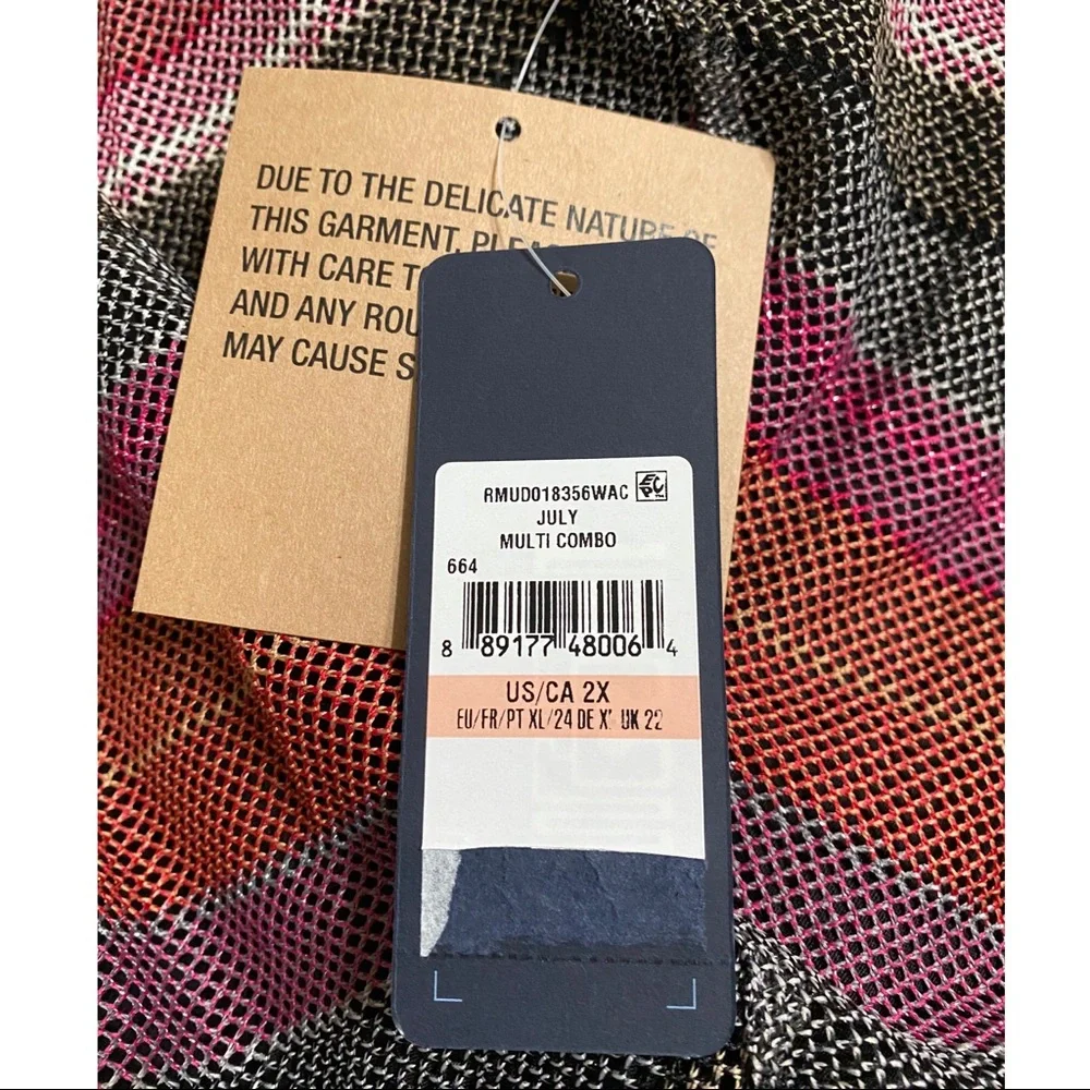 RACHEL Rachel Roy Striped Plus Size Dress - Picture 13 of 13